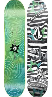 NITRO Kids Snowboard Ripper X Volcom Youth - Größe: 137