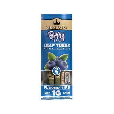 King Palm Mini Rolls BERRY TERPS à 2 Rolls