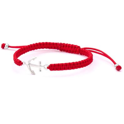 Cord red kabbala bracelet Anchor AGB548
