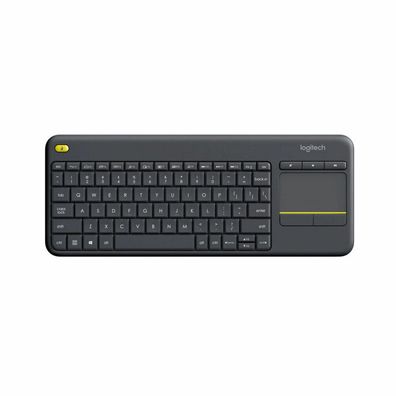 NL Logitech K400 Plus Wireless Keyboard Dark Grey US Layout
