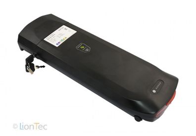 LionTec Fahrrad Batterie 36 V - 13 Ah Phylion, Joycube mit LG für Fischer SF-03