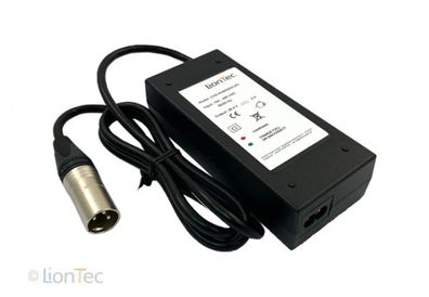 LionTec Reiseladegerät (leise) 24 V (29,4 V) - 2 A XLR3