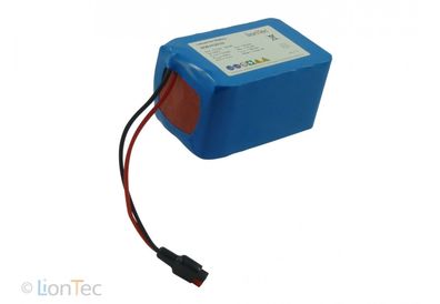 LionTec Golf Caddy Batterie Akku 12 V (14,8 V) - 13,2 Ah für Powerbug