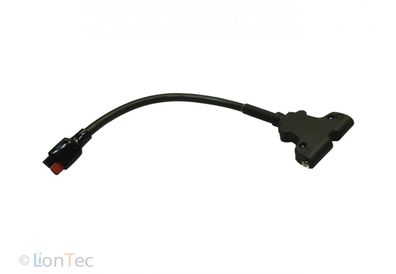 LionTec Adapter für 12 V T-Connector-Caddies