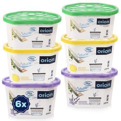 ULTRA FRESH Feuchtigkeitsabsorber 180 g / 230 g 6 Stück