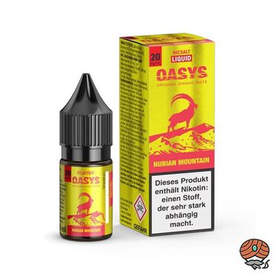 Revoltage OASYS NUBIAN Mountain 20mg/ml Nikotin, 50/50 Liquid 10ml