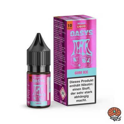Revoltage OASYS GUM ICE 10mg/ml Nikotin, 50/50 Liquid 10ml