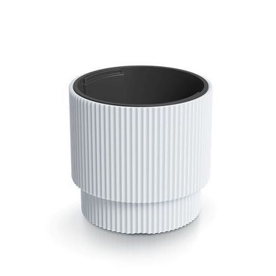 Blumentopf mit Einsatz Milly 39,5 x 39,5 x 37,5 cm weiß Prosperplast
