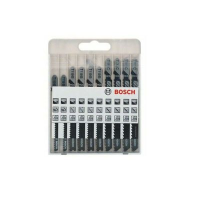 Bosch Stichsägeblatt-Set, Basic for Wood, 10tlg. - 2607010629