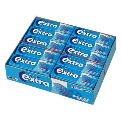 Wrigley´s Extra Strong Mint 30x 14g Kaugummi