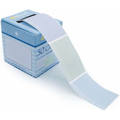 Avery Zweckform 50 Aufkleber 56822 Eiskristalle 58,0 x 38,0 mm