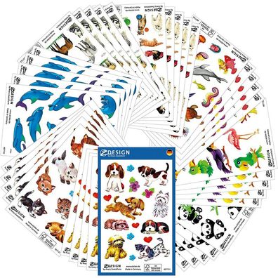 Avery Zweckform Aufkleber-Set 59992 Tiere