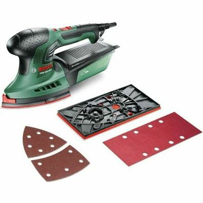 Bosch Multischleifer PSM 200 AES (grün/schwarz, 200 Watt, Koffer)