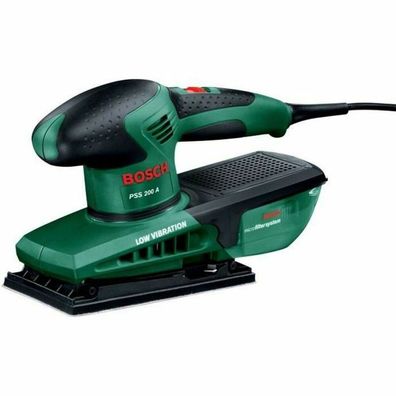 Bosch Schwingschleifer PSS 200 A (grün/schwarz, 200 Watt, im Koffer)