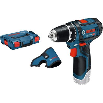 Bosch Akku-Bohrschrauber GSR 12V-15 LI Clic&Go Solo in L-Boxx - 060186810D