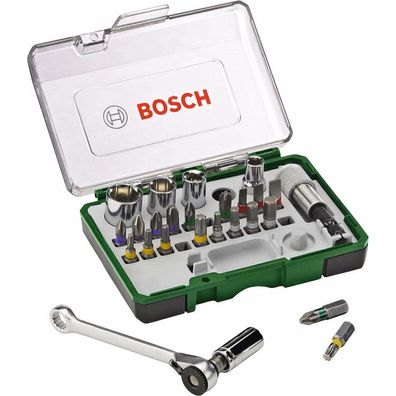 Bosch Schrauberbit- und Ratschen-Set 27tlg. - 2607017160