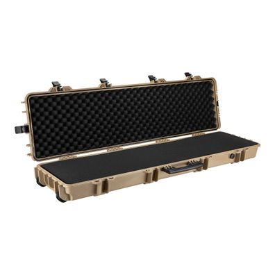 Wiltec Waffenkoffer 137,8x38,3x17,5cm Khaki Langwaffen Gewehrkoffer Koffer