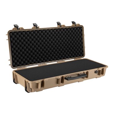 Wiltec Waffenkoffer 97,8x42x17,3cm Khaki Langwaffenkoffer Gewehrkoffer Koffer