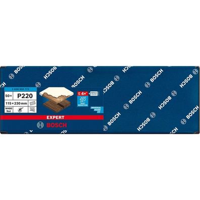 Bosch Expert M480 Schleifnetz für Schwingschleifer 115 x 230 mm