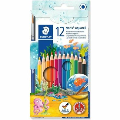 Staedtler Aquarellstift Noris® 3mm, 12 Stück Staedtler 144 10NC12