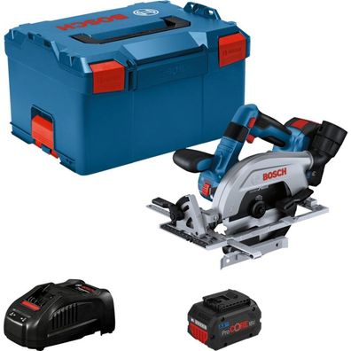 Akku-Handkreissäge GKS 18V-57-2 L Ø 165mm / 2x 5,5Ah ProCORE18V + Ladegerät in L-Boxx