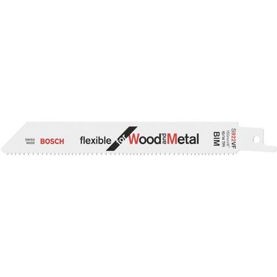 Bosch Säbelsägeblatt S 922 VF, Flexible for Wood and Metal, 25er-Pack