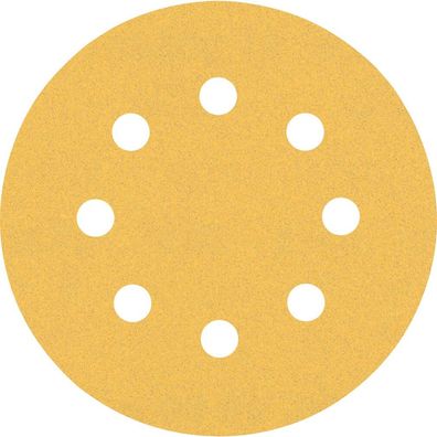 Bosch C470 Schleifpapier-Set für Exzenterschleifer 115 mm 8 Löcher G 60/120/240 6tlg