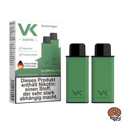 VK Slim POD Double Apple 20mg/ml Nikotin à 2 Pods