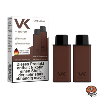 VK Slim POD Cola Lemon 20mg/ml Nikotin à 2 Pods