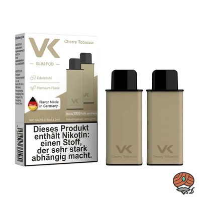 VK Slim POD Cherry Tobacco 20mg/ml Nikotin à 2 Pods