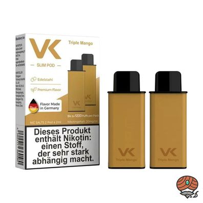VK Slim POD Triple Mango 20mg/ml Nikotin à 2 Pods