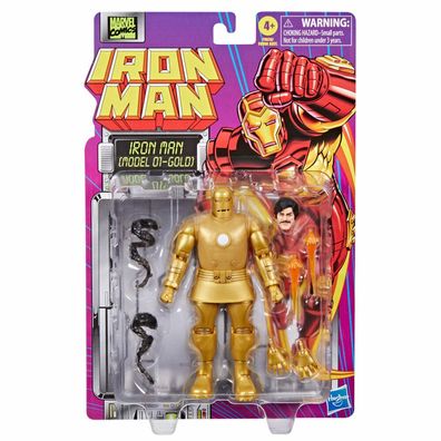 Marvel Iron Man - Iron Man Modell 01-Gold Figur 15cm