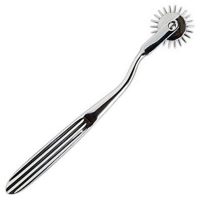 Nervenrad Painwheel Metall Nadelspitzen Zacken Silber