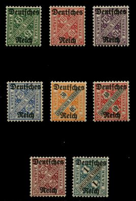 D-REICH DIENST Nr 57-64 postfrisch X6EFDC2