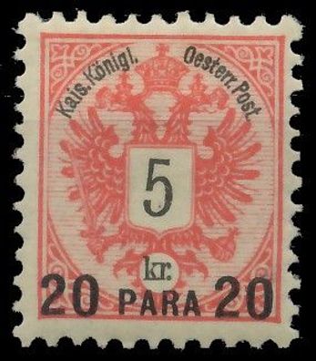 Österreich POST IN DER Levante Nr 16 ungebraucht X73A906