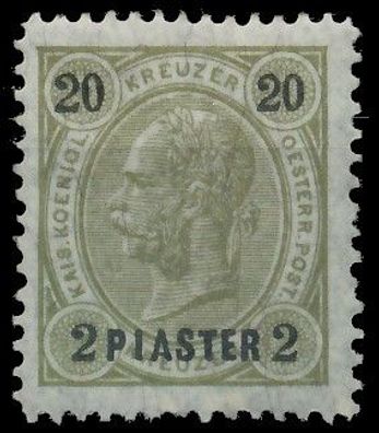 Österreich POST IN DER Levante Nr 24 ungebraucht X73A96E