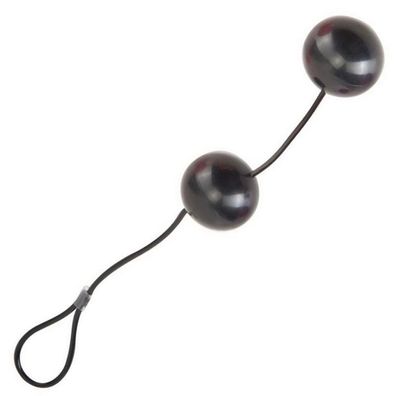 Liebeskugel Perfect Balls schwarz Beckenbodentraining Vaginakugeln