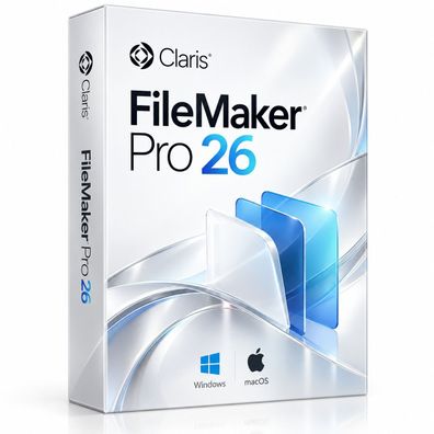 Claris FileMaker Pro 26 Vollversion für Windows & macOS - Datenbank Software
