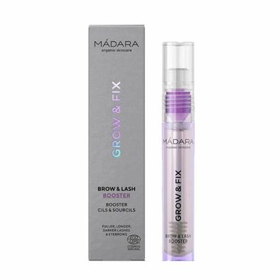 MÁDARA Organic Skincare Grow & Fix Lash & Brow Serum, 4,25 ml