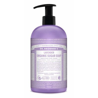 Dr Bronner'S Jabones De Azúcar Lavanda 710ml