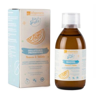 La Saponaria Orange & Xylitol Schützende Mundspülung 250 Ml