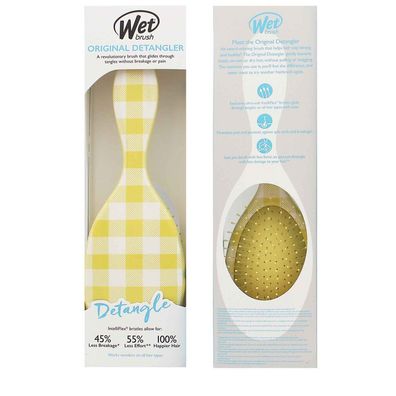 Nassbürste Coastal Charm Detangler Golden Gingham