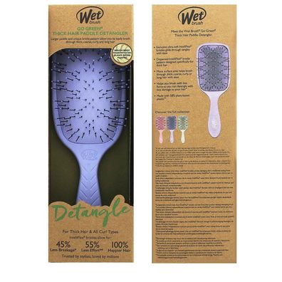 Wet Brush Go Green Haarentferner für dickes Haar, Violett