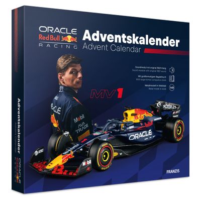 Formel 1 Max Verstappen Oracle Red Bull Racing Adventskalender Bausatz Franzis