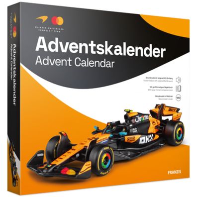 Formel 1 McLaren Formula 1 Team Modellbau Adventskalender Bausatz Franzis
