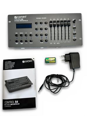 Cameo Control 54 DMX Controller 54 Kanäle Lichtmixer für LED Scheinwerfer