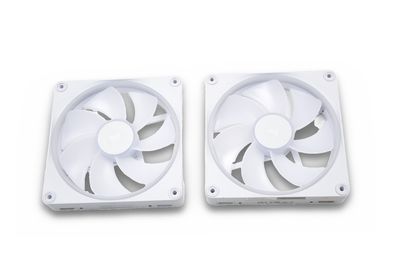 Corsair iCUE LINK LX140-R RGB 140 mm PWM Lüfter Doppelpack Weiß Umkehrlüfter