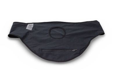 SIIL Stomagürtel Schwarz Größe XL mit Innentasche und Reißverschluss Unisex