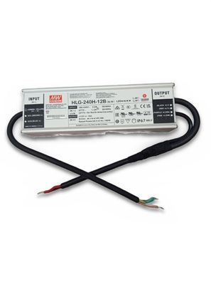 Mean Well HLG-240H-12B LED Netzteil 12V 16A 192W IP67 dimmbar