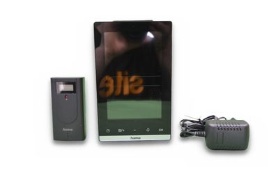 Hama Funk Wetterstation Jamaika mit Außensensor Farbdisplay Funkuhr Wecker